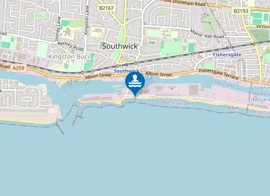 Map of Southwick