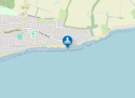 Map of Middleton-on-sea