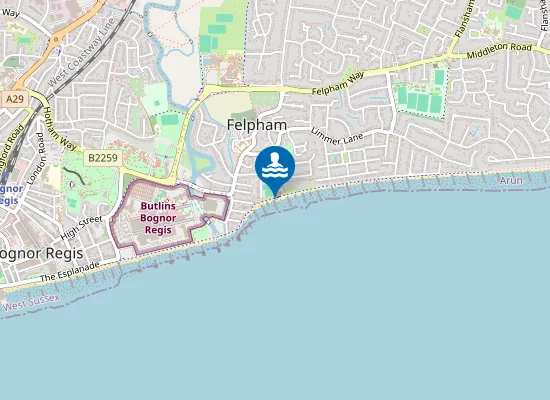 Map of Felpham