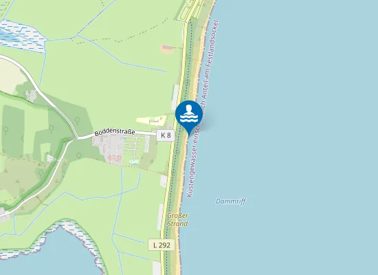 Map of OSTSEE GAGER MOENCHGUT