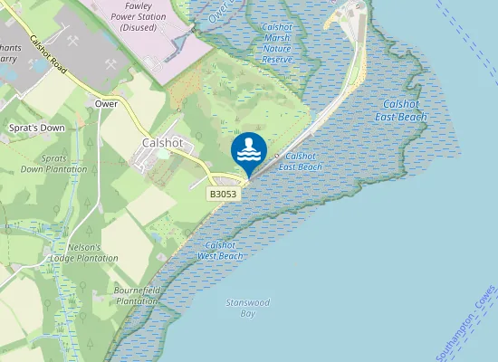 Map of Calshot