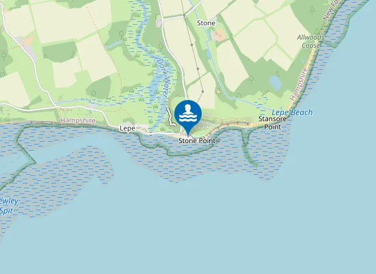 Map of Lepe