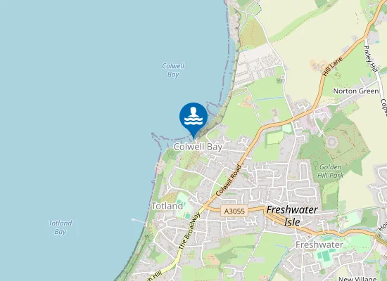 Map of Colwell Bay
