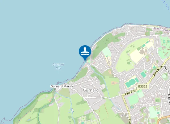 Map of Gurnard