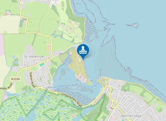 Map of St Helens