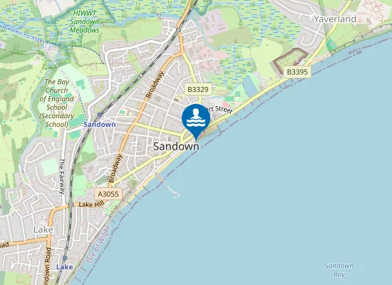 Map of Sandown