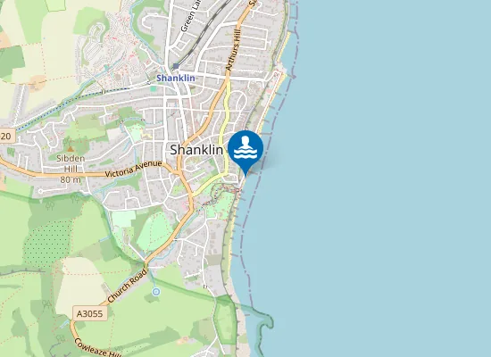 Map of Shanklin