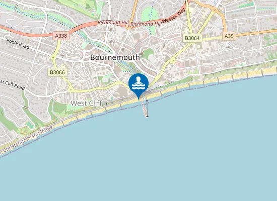Map of Bournemouth Pier
