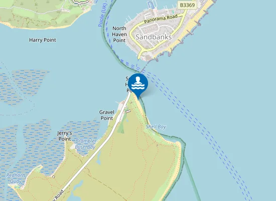 Map of Shell Bay North