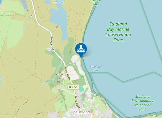 Map of Studland Knoll House