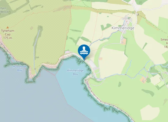 Map of Kimmeridge Bay