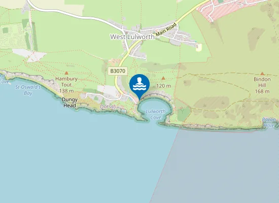 Map of Lulworth Cove