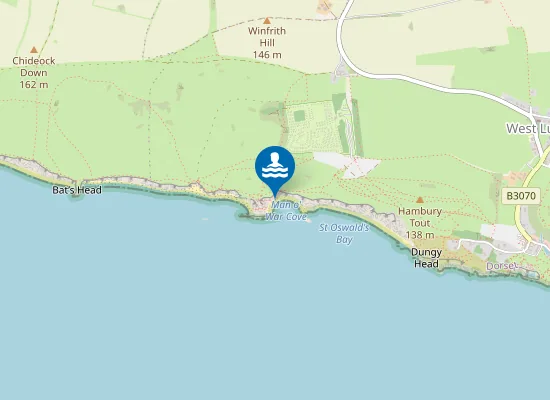Map of Durdle Door East