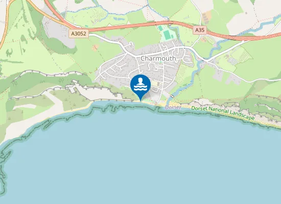 Map of Charmouth West