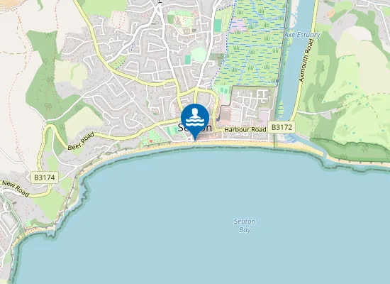 Map of Seaton (Devon)