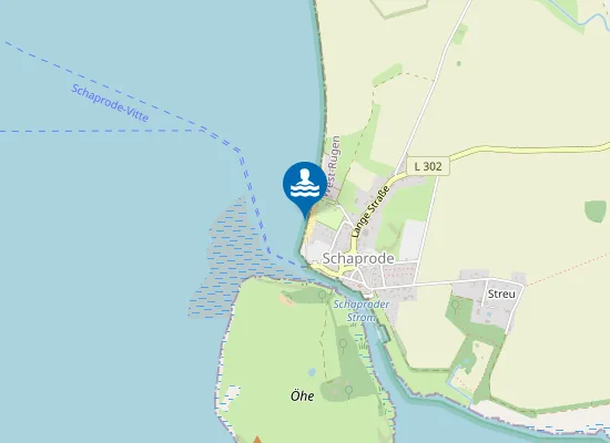 Map of SCHAPRODER BODDEN SUHRENDORF HEIDE