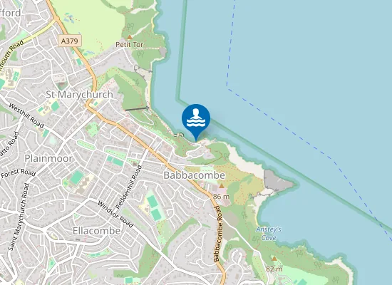 Map of Babbacombe