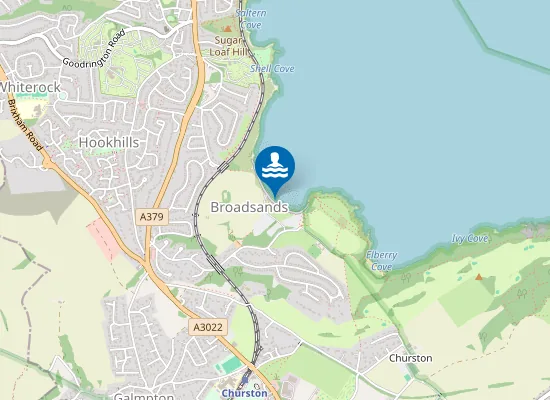Map of Broadsands