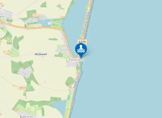Map of Slapton Sands Torcross
