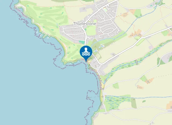 Map of Thurlestone North