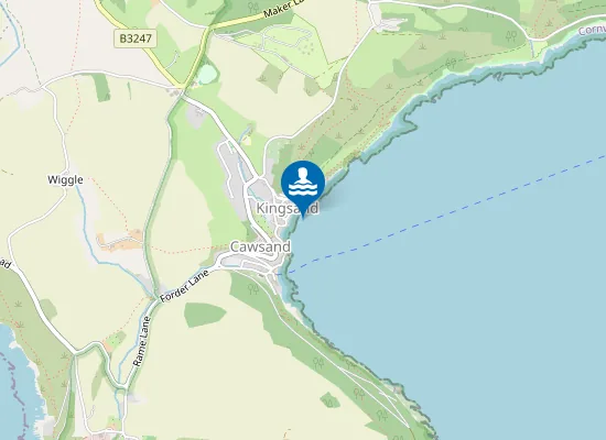 Map of Kingsand