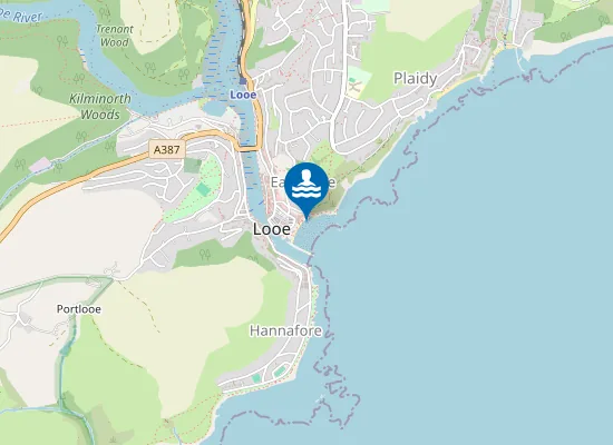 Map of East Looe