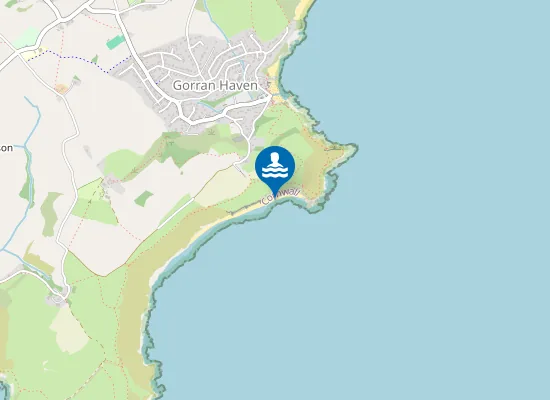 Map of Vault Beach