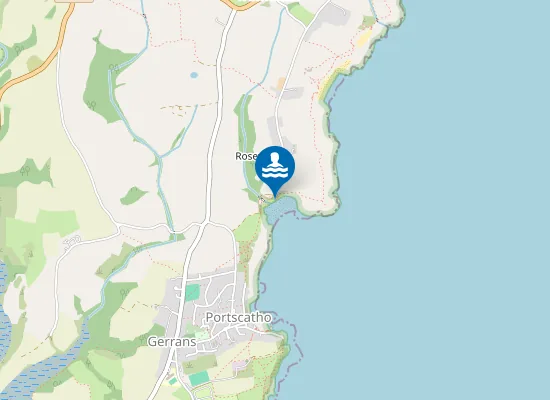 Map of Porthcurnick