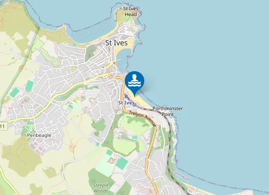 Map of Porthminster