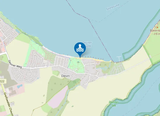 Map of STRELASUND DEVIN