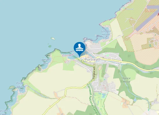 Map of Portreath