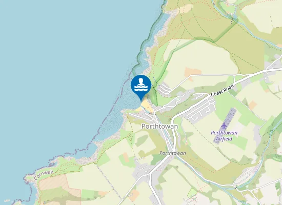 Map of Porthtowan