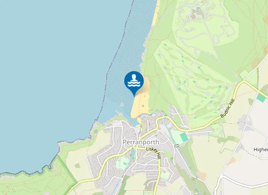 Map of Perranporth