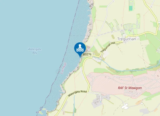 Map of Watergate Bay