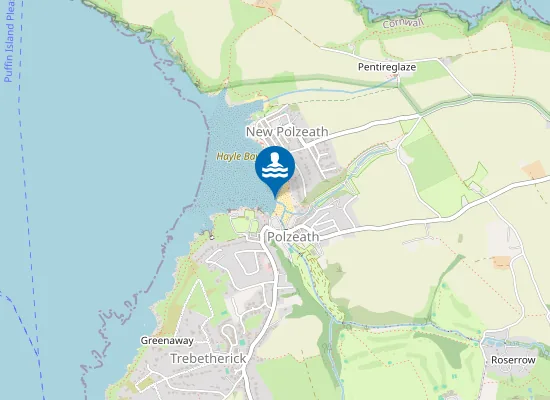 Map of Polzeath