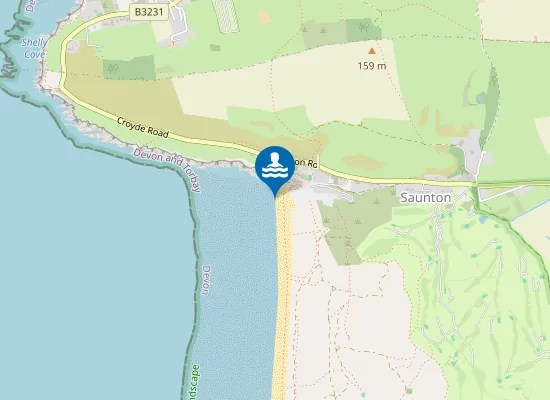 Map of Saunton Sands
