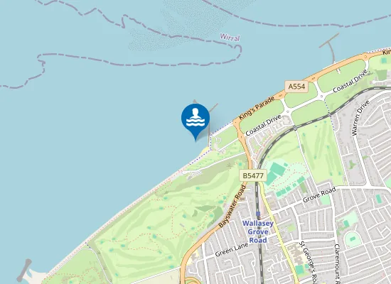 Map of Wallasey