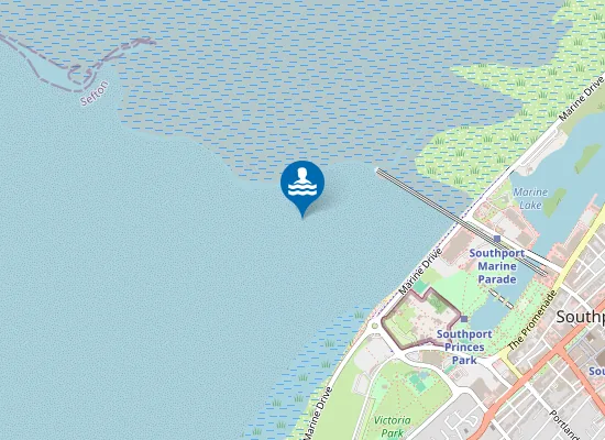 Map of Southport