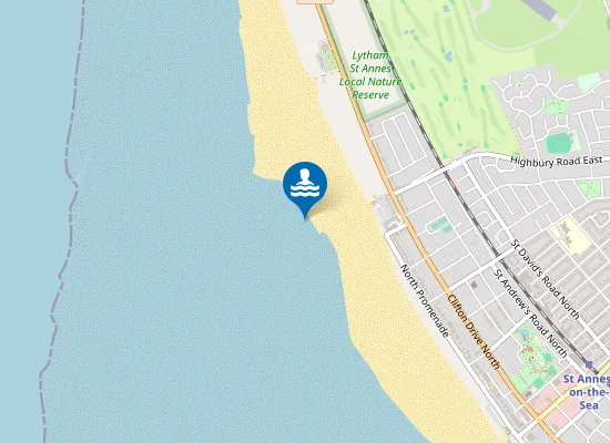 Map of St Annes North