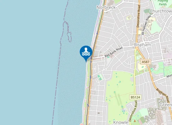 Map of Bispham