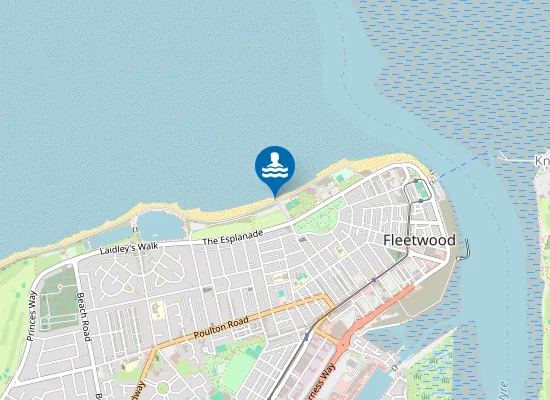 Map of Fleetwood