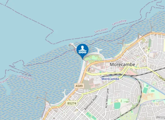 Map of Morecambe South