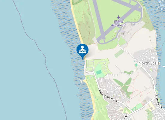 Map of Walney West Shore