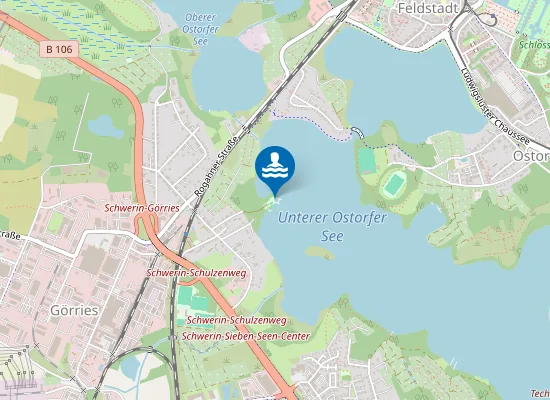 Map of OSTORFER SEE KASPELWERDER