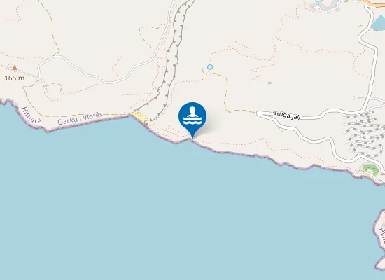 Map of Plazhi i Shpellës