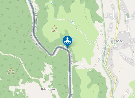 Map of Plaža Piskar
