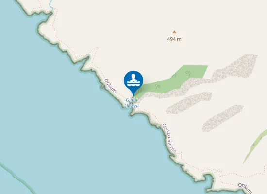 Map of Plazhi i Llovizit