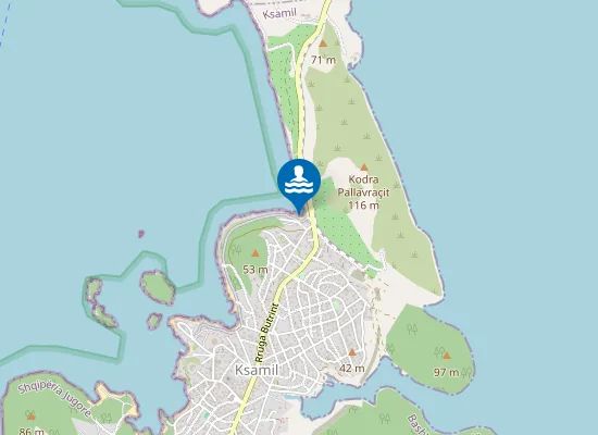 Map of Sunset Beach