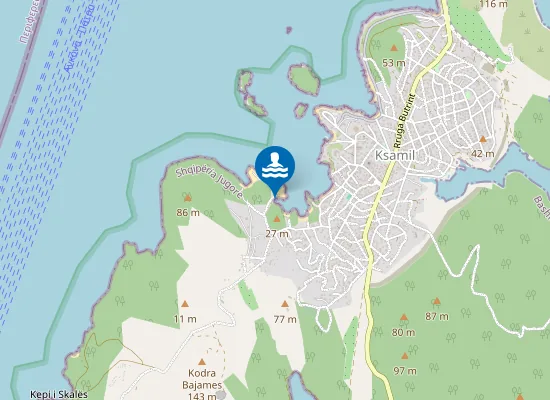 Map of Puerto Rico Beach