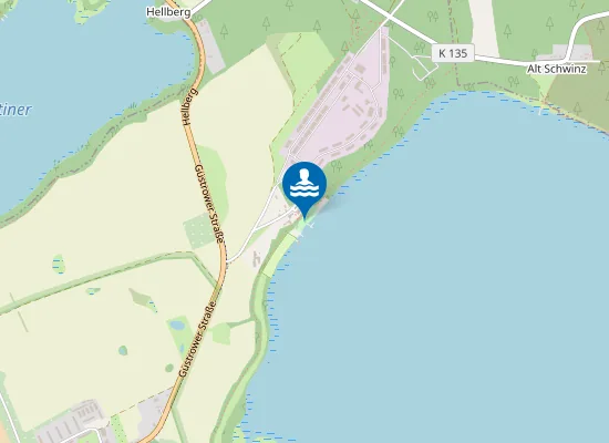 Map of GOLDBERGER SEE BADESTRAND